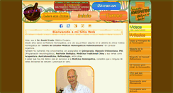 Desktop Screenshot of homeopatiaencasa.com